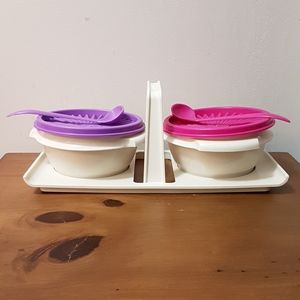 Tupperware condiment caddy